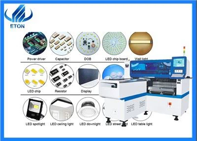 Машина за монтаж на SMT за автомобилни светлини