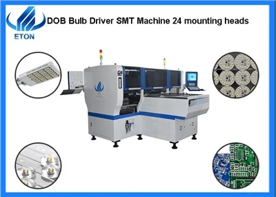DOB Bulb Tube Driver SMT Machine 24 Монтажни глави